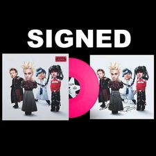 SEALED SIGNED Pink Vinyl Everyone's A Star! 5 Seconds Of Summer 5SOS Auto NEW