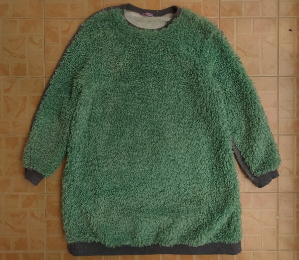 SUE UNDERCOVER FELL FAUX LONG PULLOVER GR. 1