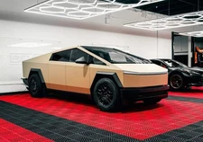 Cybertruck DIY PPF Paint Protection Film Wrap Color Matte AMG Desert Yellow