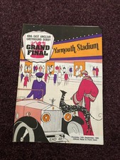 Greyhound racing programme Yarmouth 1994 East Anglian Derby Final