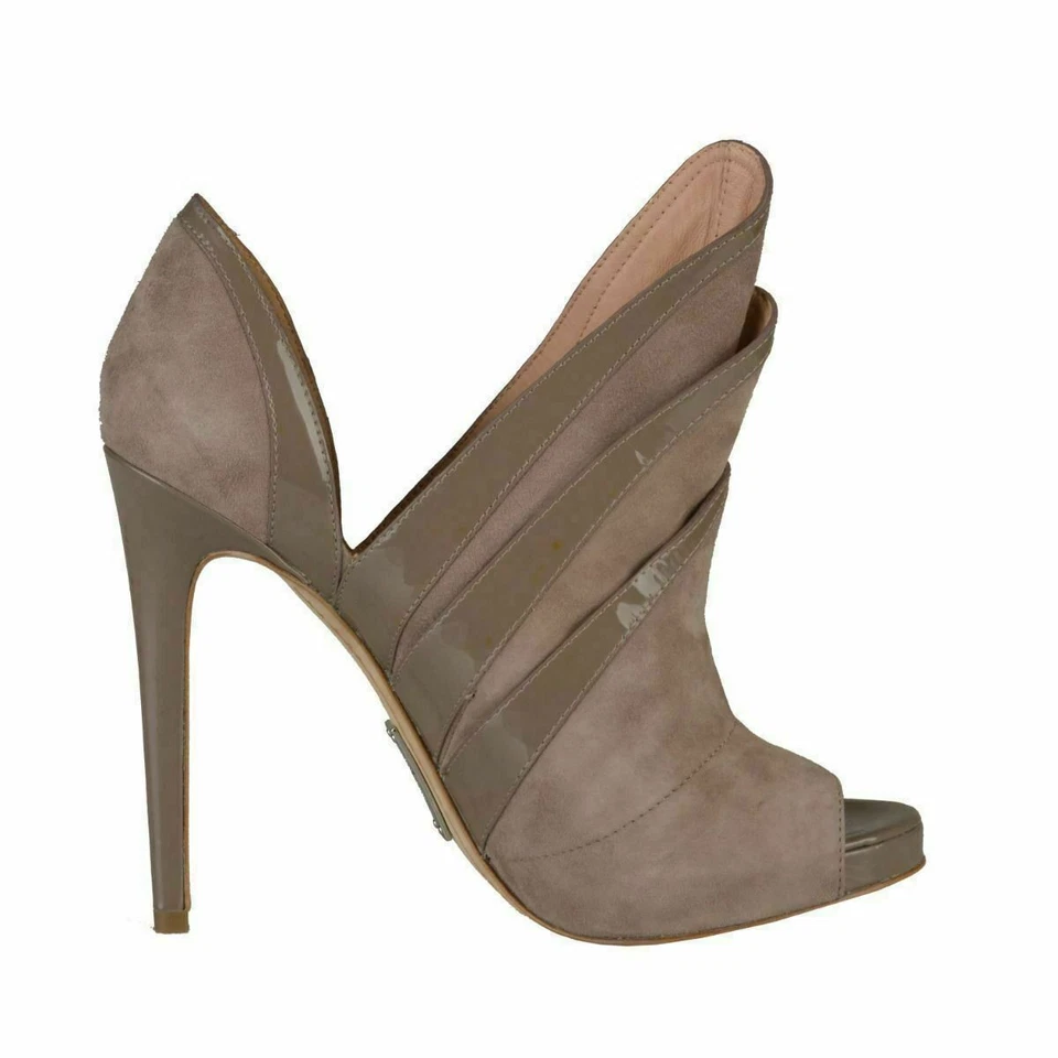 Alejandro Ingelmo "OT ORIGAMI" Gamuza Botines Zapatos Zapatos EE. UU. 9.5 IT 39.5 Foto 4 de 4