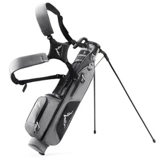 Lightweight Golf Stand Carry Bag with Dual Straps – 31.5" Tall Grey