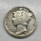 1931-D MERCURY SILVER DIME ACTUAL COIN Get Today & Save Upgrade Your Collection