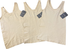 Yummie 3-pack Seamless 2-Way Shaping Tank n Beige NWT S/M