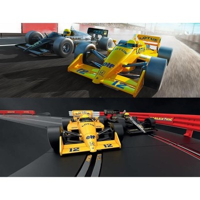 Scalextric 1980s Grand Prix Lotus 98T 99T Slot Car Twin Pack