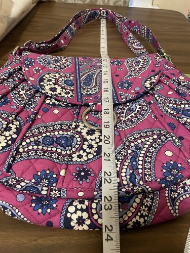Vera Bradley Saddle Up - Boysenberry - Handtasche Schulter Umhängetasche ZURÜCKGENOMMEN - Bild 15 von 16