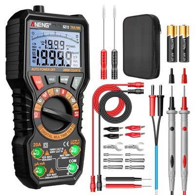 Multimeter,TRMS 20000 Counts Magnetic Digital 20000 Counts(Combination Kit)