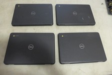 DELL CHROMEBOOK 3100 4GB RAM,16GB,CHROME OS NO CHARGER FREE SHIPPING QTY 4 S28