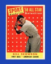 1958 Topps Set-Break #477 Bill Skowron As EX-EXMINT *GMCARDS*