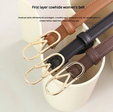 Luxury Genuine Leather Belt for Women - Designer Gothic Corset  Waist Harness