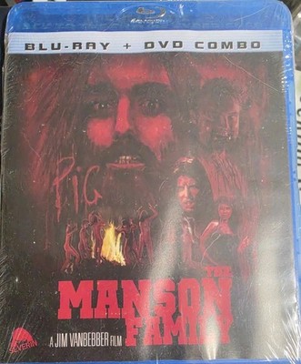 The Manson Family Blu-ray DVD Combo Severin Films Sealed OOP Horror