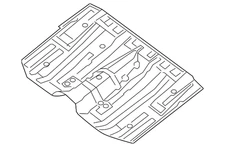 Genuine Nissan Front Floor Pan 74312-9NB0A