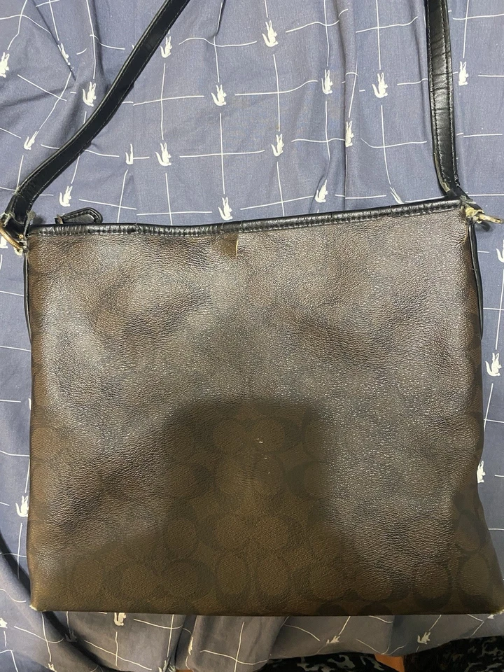 Bolso de Mano Coach Signature Town Caqui y Marrón sin Etiquetas, Mujer Coach Hand Foto 2 de 4