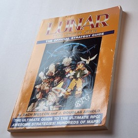 Lunar the Silver Star Official Strategy Guide! Sega CD Book 