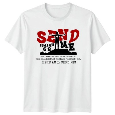Then I Heard The Voice T-Shirt Bibelvers christliches Geschenk für Sie und Ihn