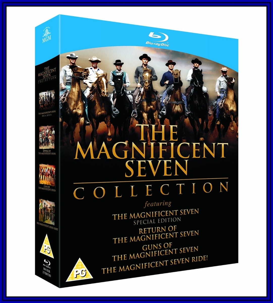 (未使用･未開封品)　Magnificent Seven Collection [Blu-ray] [Import] 7z28pnb Amazon.com: The Magnificent Seven Collection [Blu-ray] : Yul