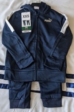 Brand New Puma Boys 3 Piece Tech Fleece Set Boys Size XXS-3/4