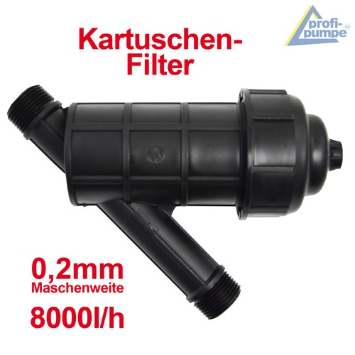 WASSER VORFILTER HAUSWASSERWERK PUMPENFILTER TAUCHPUMPE BRUNNEN PUMPE PUMPEN - Bild 4 von 4