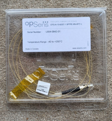 NEU und unbenutzt OTG-A-10-62ST-1.5PTFE-XN-4PIT-L Glasfaser Temperatursensor