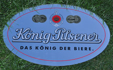 Spiegel Werbespiegel - K&ouml;nig-Pilsener gro&szlig;er Spiegel - ca. 60 cm x 39 cm
