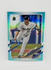 2021 Scott McGough Topps Chrome NPB Aqua Refractor /199 #17 Swallows