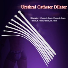 MALE Silicone Dilator Urethral Sounding Penis Plug Bead Dilator Penis Stretcher