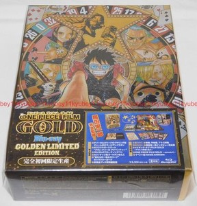 New One Piece Film Gold Blu Ray Golden First Limited Edition Japan Pcxp Ebay