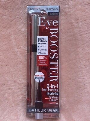 Physicians Formula Eye Booster 2in1 Lash Boosting Eyeliner+Serum #7365 Black