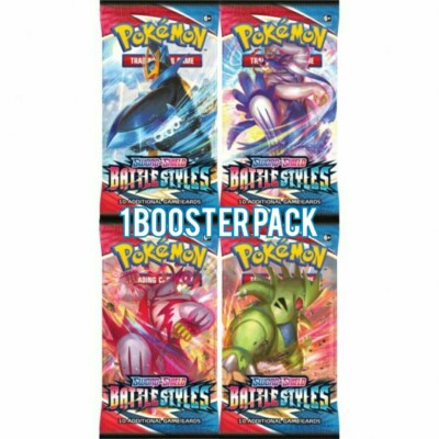 pokémon battle pack cards Sword & Shield—Battle Styles Booster Box (36 Packs) – GilbertGames main image 1