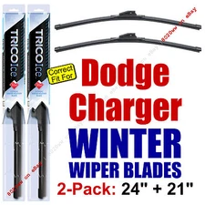WINTER Wipers 2pk Super-Premium fit 2011+ Dodge Charger - 35240/35210