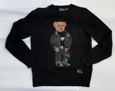 Polo Ralph Lauren Women's Polo Tiger Bear Sweater Small