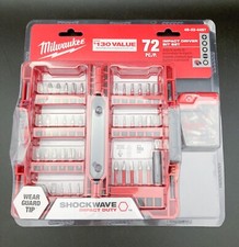 Milwaukee 72 PIECE Shockwave Impact Duty Driver Bit Set 48-32-4497  