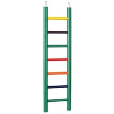 Prevue Pet 7-rung Multi-color Wood Bird Ladder FD C-approved  USA SELLER  Toy
