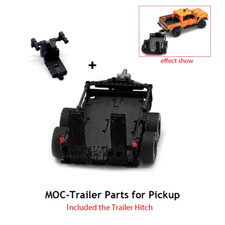 NEU MOC Technical Pickups F-150 Raptor Anhängerkupplung Kran Plattform Hardtop Bump