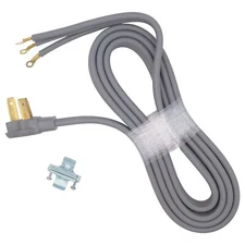 10 Foot Range Electrical Power Cord 3 Prong Wire 50 Amp 250 Volt