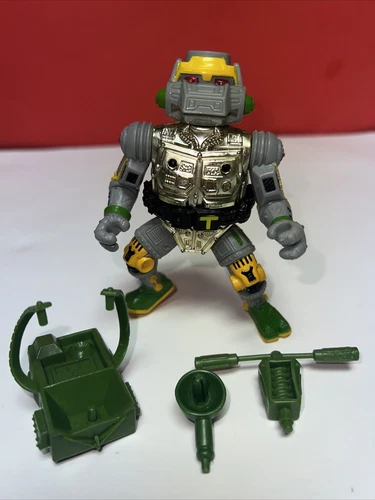 1989 TMNT Metalhead Teenage Mutant Ninja Turtles 100% Complete Playmates Vintage