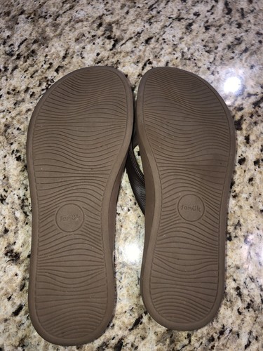 Women Sanuk Cosmic Yoga Mat Flip Flop Sandal 1127391 Terra Cotta 100% Perfect! - Picture 4 of 5