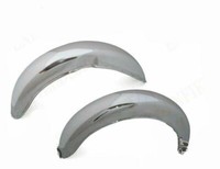 FüR Norton Wideline Dominator Chrom Vorder- Und Hinterradschutzblech Set