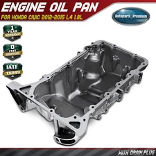 New Engine Oil Pan Sump for Honda Civic l4 1.8L 2012-2015 11200R1AA00 V26-0240