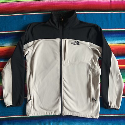The North Face Men s Track Style Jacket Black White Size Medium