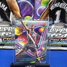 2023-24 Topps Cosmic Chrome Scoot Henderson Rookie RC Blazers #153