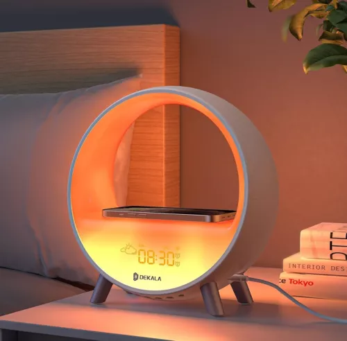 Dekala Arches sunrise with Alarm Clock And Wireless Charger: SAC-WWBLR