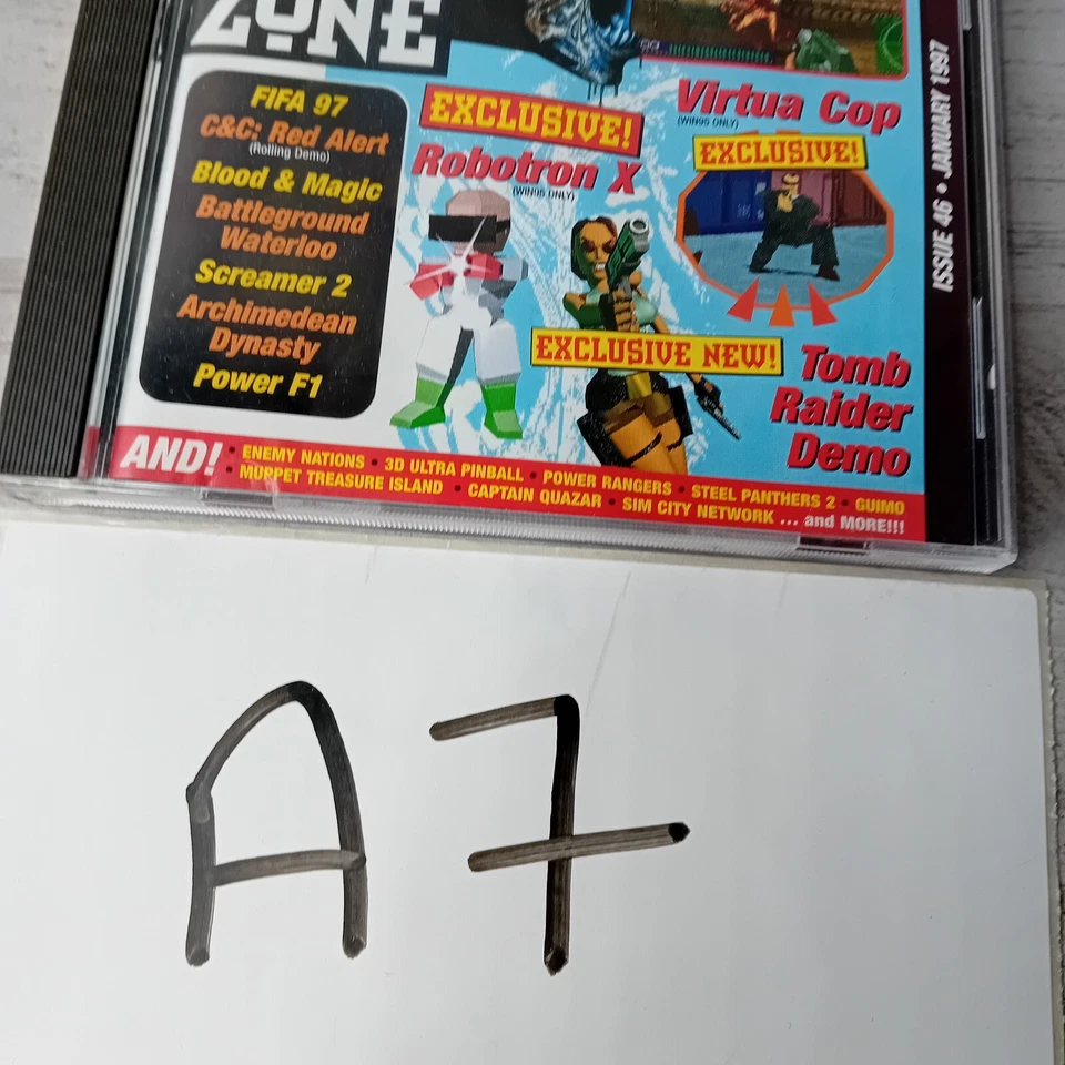 PC ZONE ISSUE 46 JAN 1997 DEMO DISC PC CD ROM GAME - RARE RETRO GAMING - Image 4 of 4