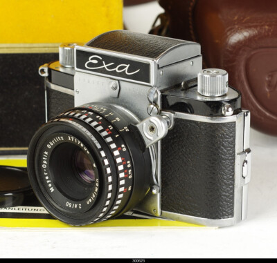 Ihagee Exa Ia With Meyer Domiplan 2,8/50mm Mint- | eBay