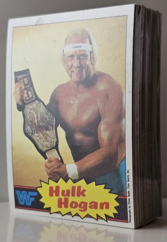 1985 Topps WWF Wrestling Complete 1-66 Hulk Hogan Rowdy Roddy RC Card Rare New