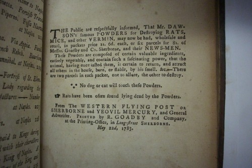 1783 EIN ANBLICK AUF DIE GESELLSCHAFT UND MANIEREN IN ITALIEN *Venedig*Padua*Rom*Neapel*Florenz++ - Bild 12 von 12