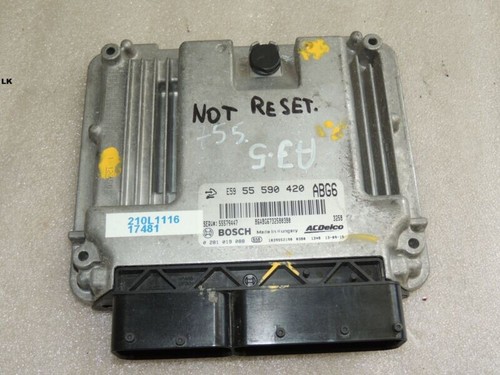 Opel Astra J Corsa D Meriva B Insignia A Zafira C Motorsteuergerät ECU 55579447