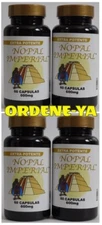 NOPAL IMPERIAL 600 mg 4 Bottles 100% ORIGINAL
