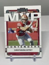 2022 Panini Contenders #MVP-CMC Christian McCaffrey MVP 49ers