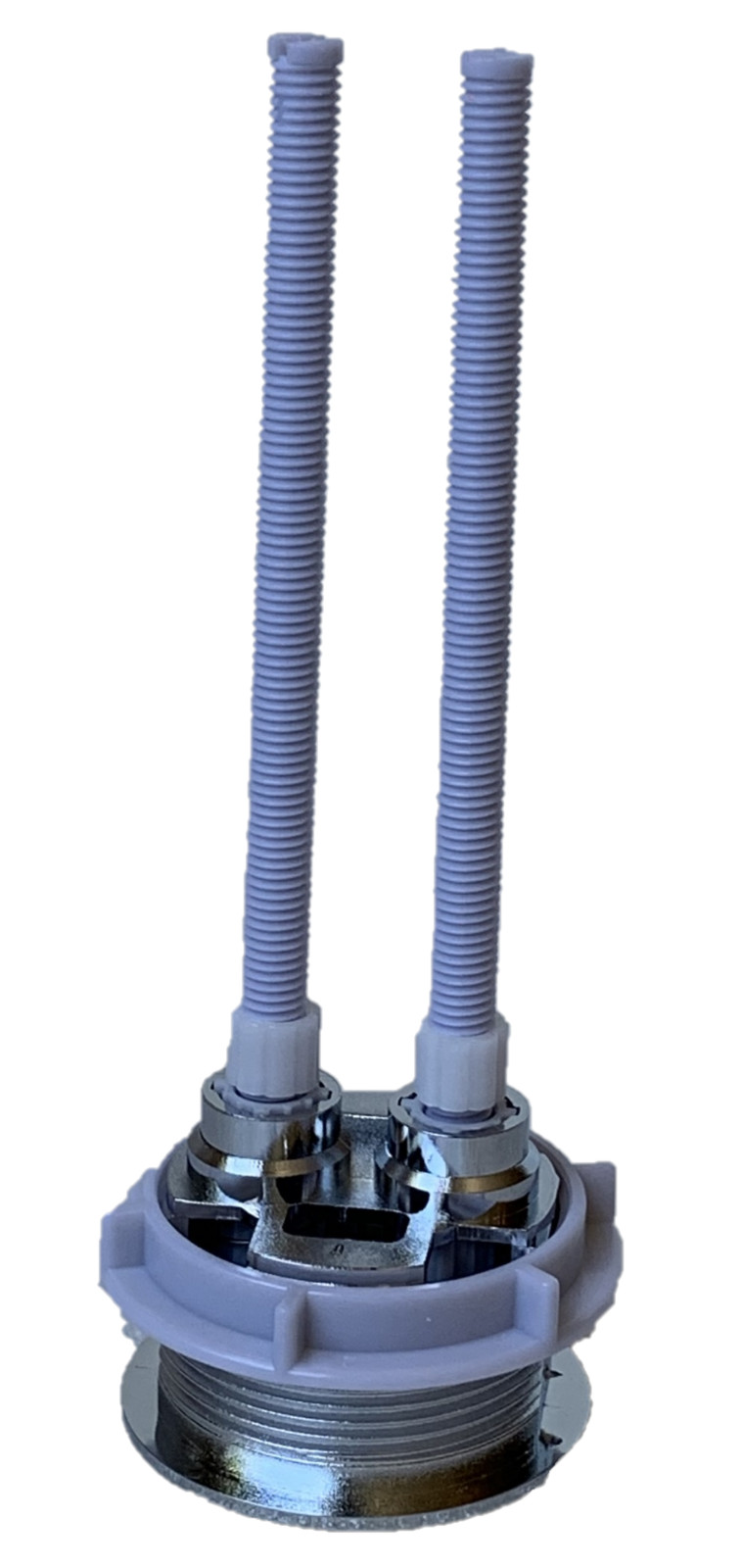 48mm Chrome Dual Flush Button by Nuflush